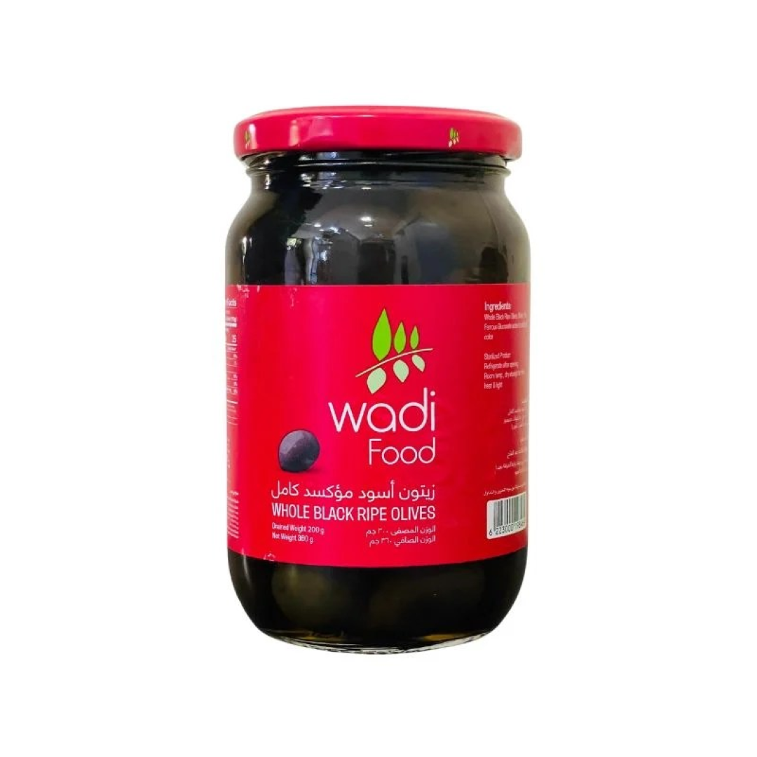 WADI WHOLE RIPE OLIVE 360G